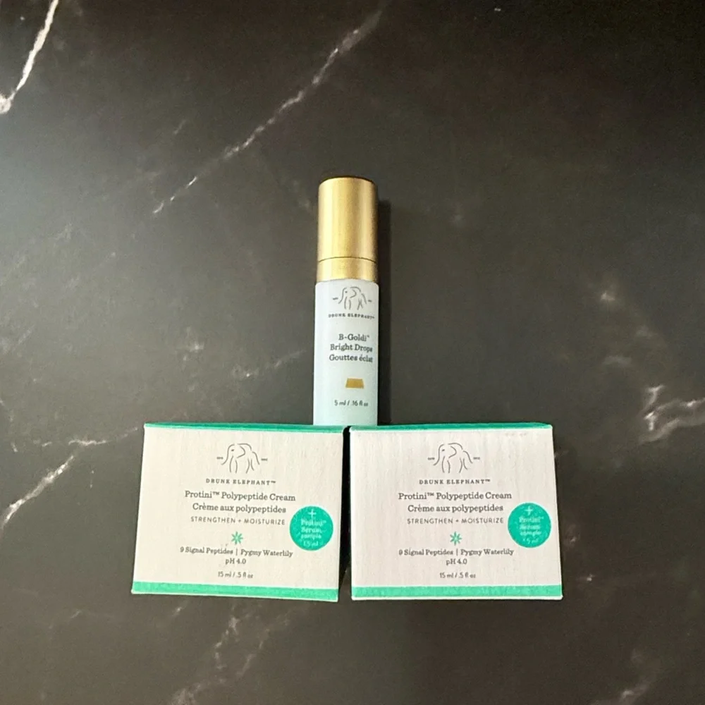 Drunk Elephant Moisturizer/Illuminating Drops Bundle
